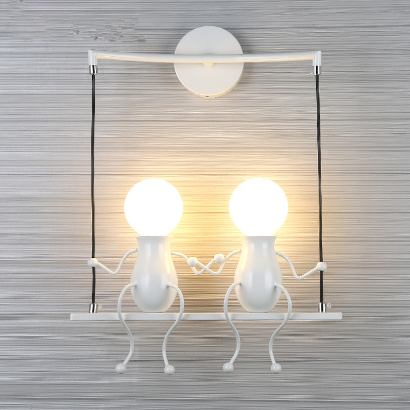 Elegante Wandleuchte für Wohnzimmer