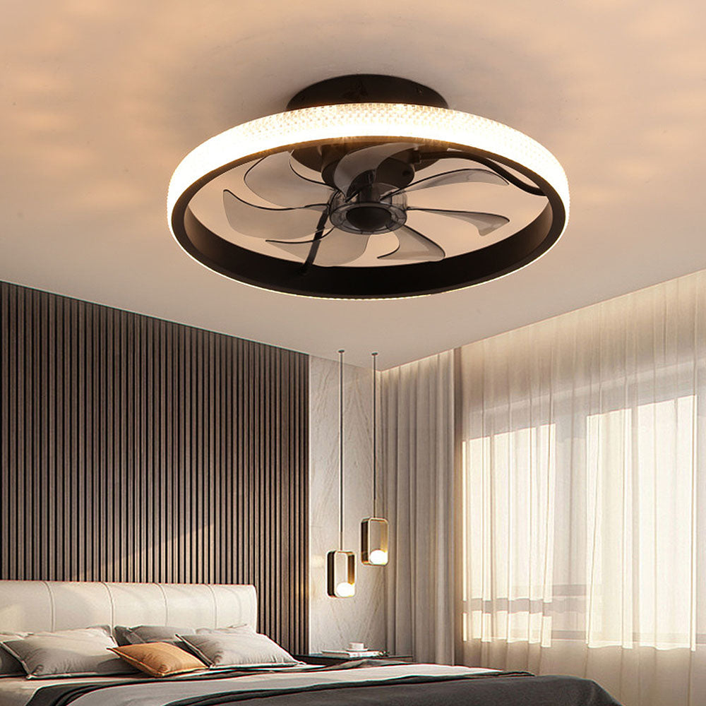 Smarter LED-Deckenventilator mit Fernbedienung