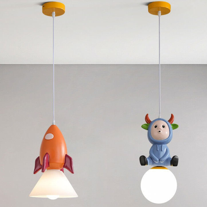 Kinderzimmer Resin LED Leuchte