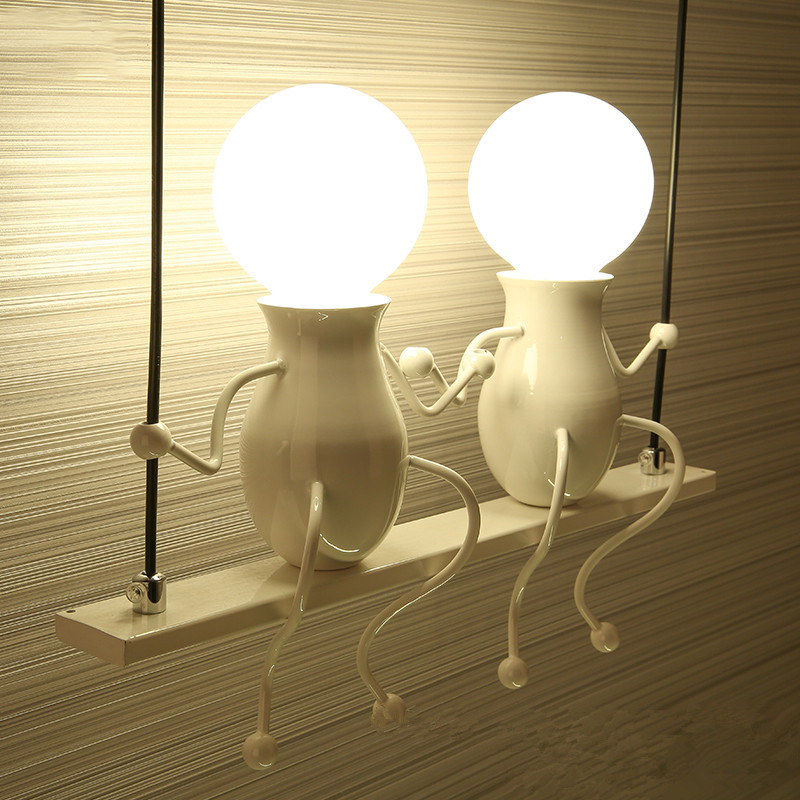 Elegante Wandleuchte für Wohnzimmer