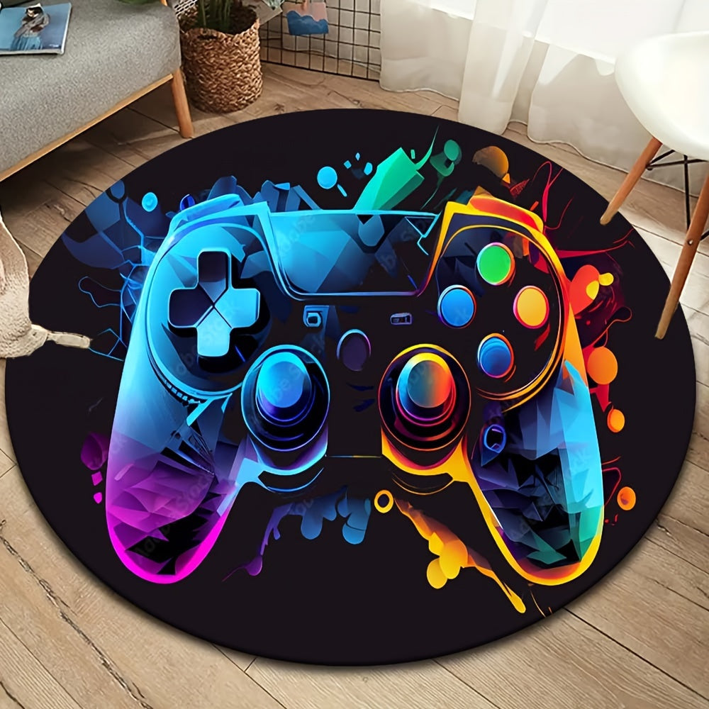 Gaming carpet in gamepad design