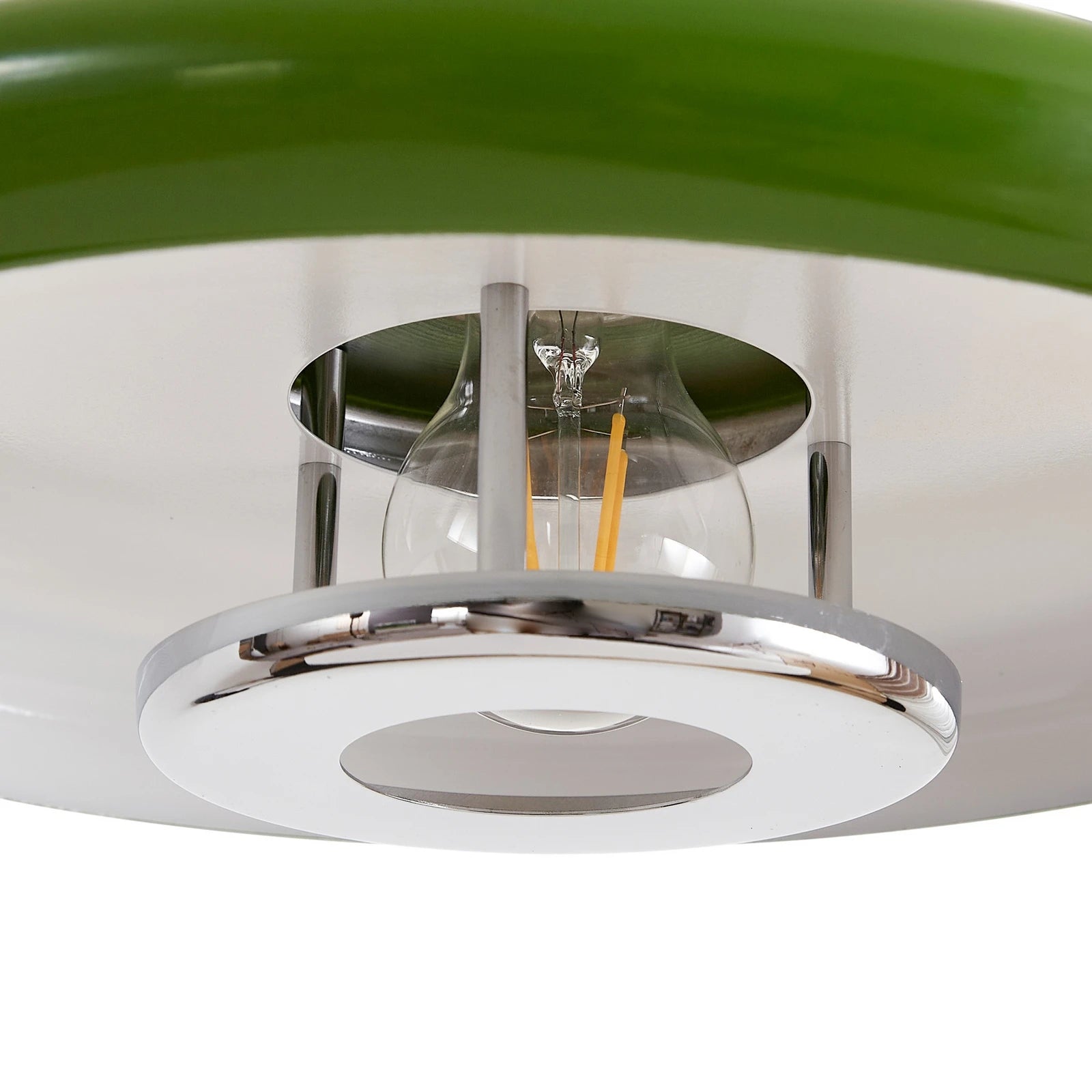 Bauhaus Retro Metall-Pendelleuchte