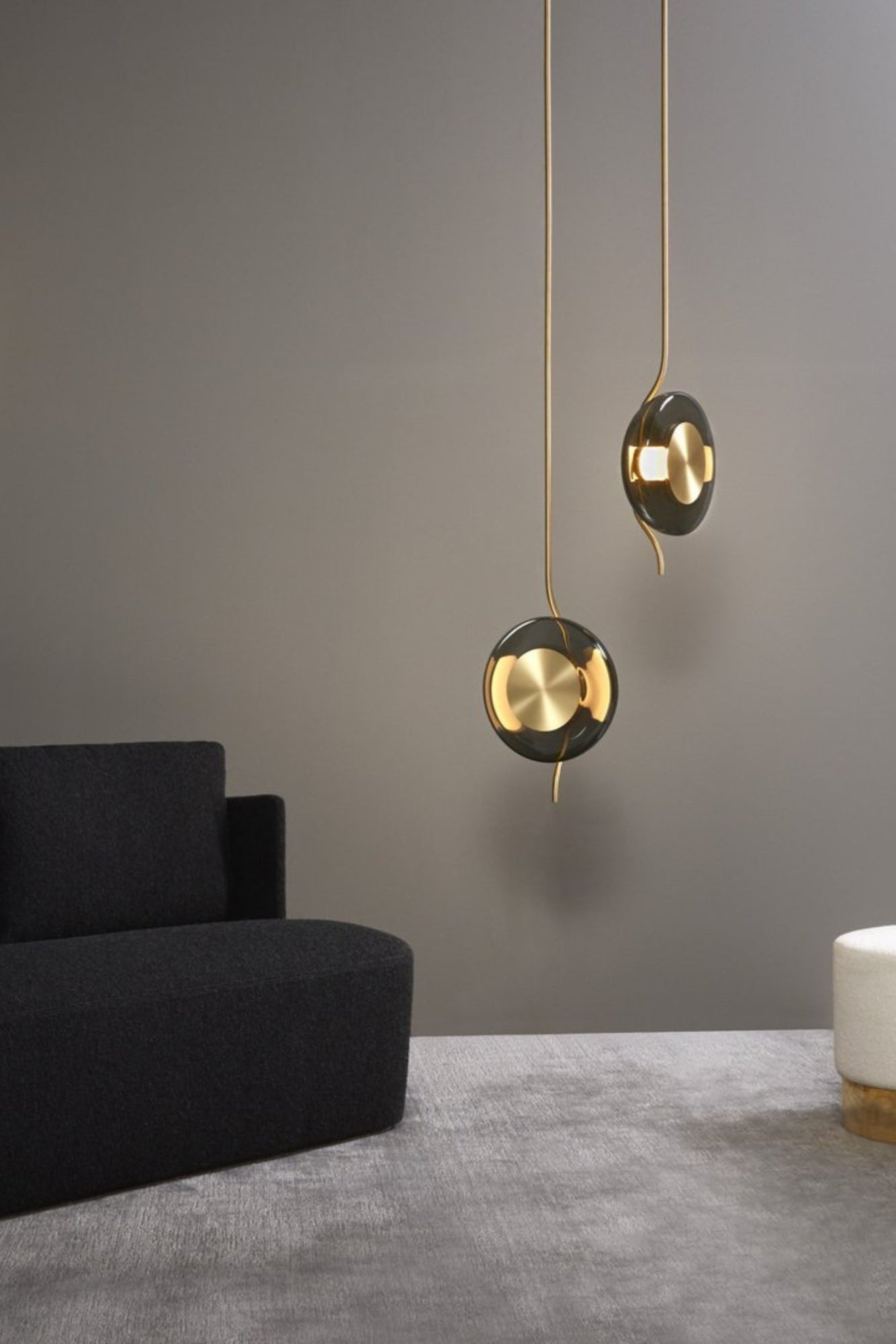 Lange Metall LED Lampe