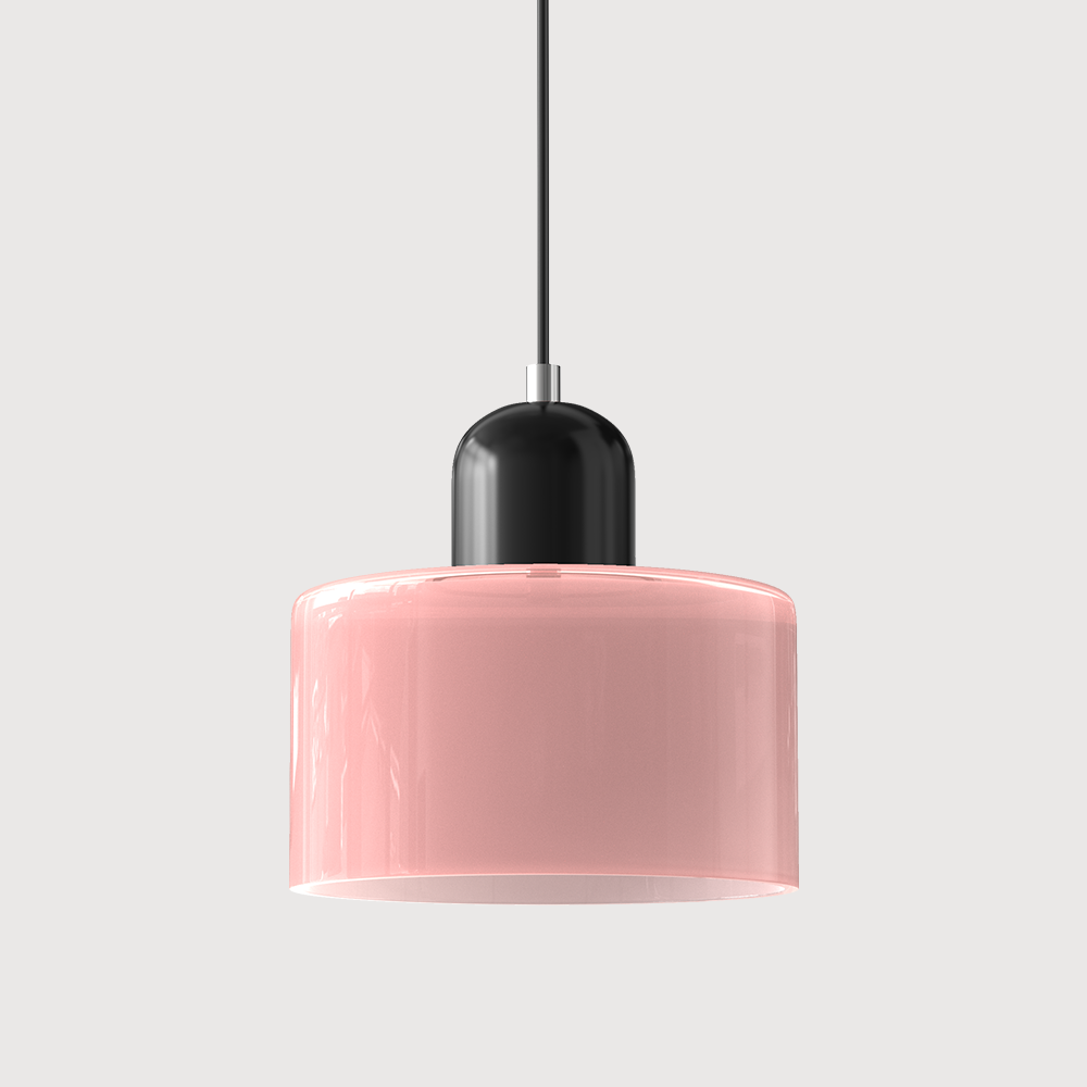 Bauhaus Kugelglas-Pendelleuchte