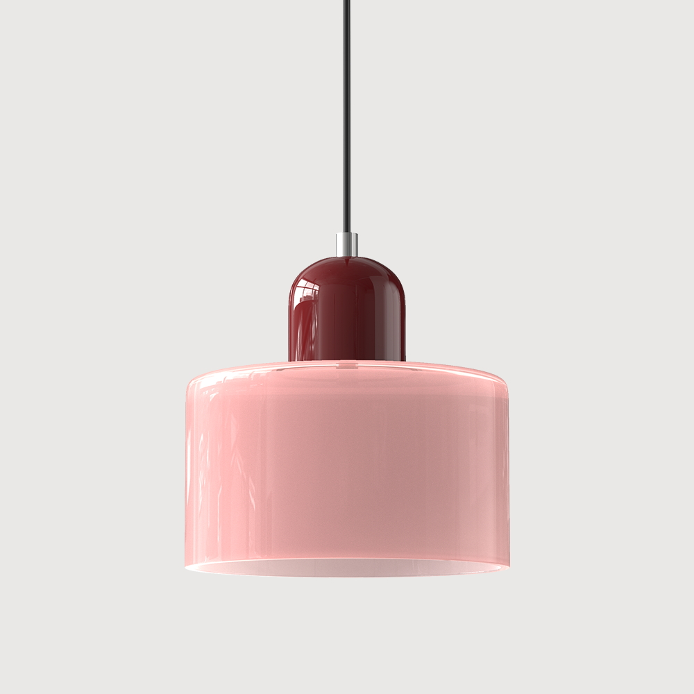 Bauhaus Kugelglas-Pendelleuchte