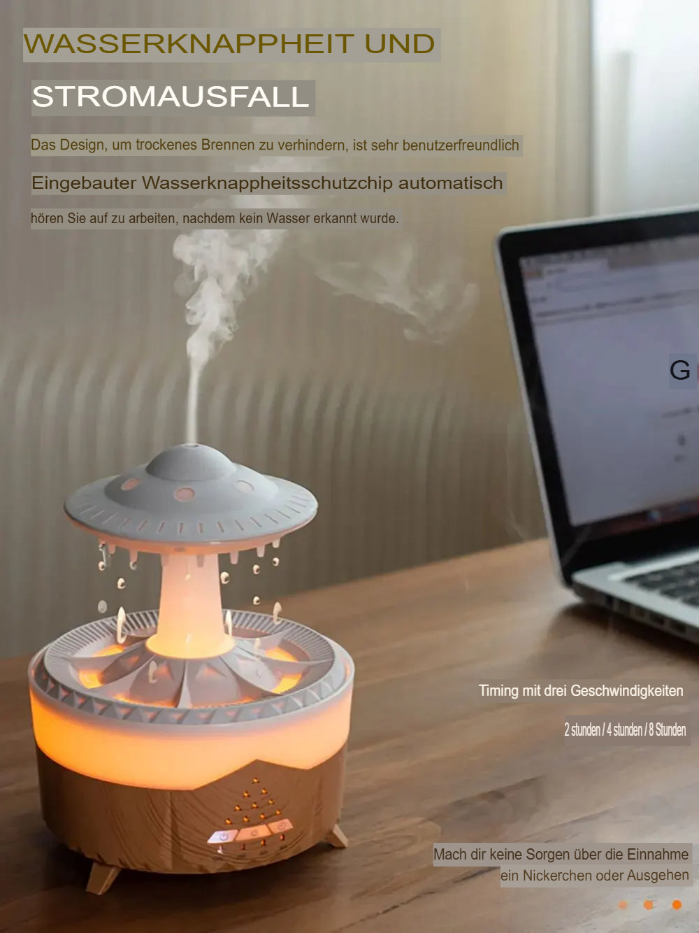 Raindrop Aroma Luftbefeuchter