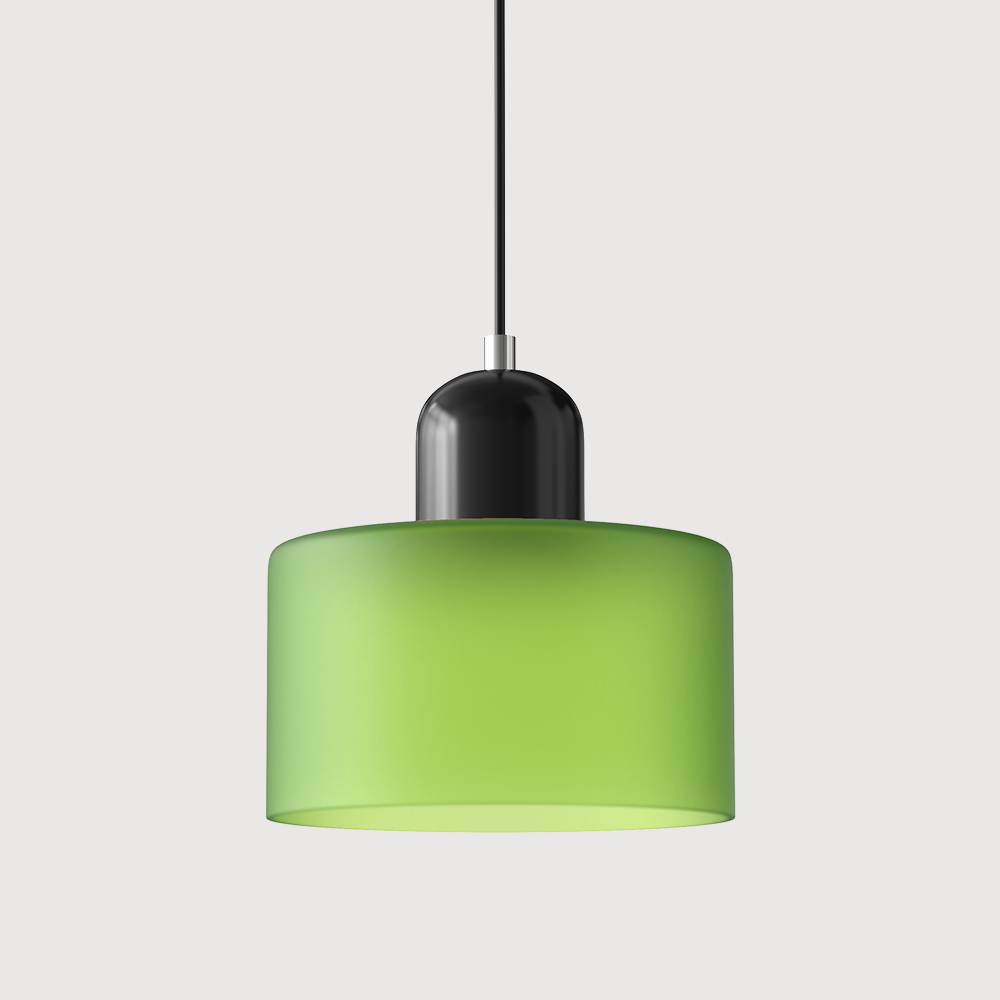 Bauhaus Kugelglas-Pendelleuchte