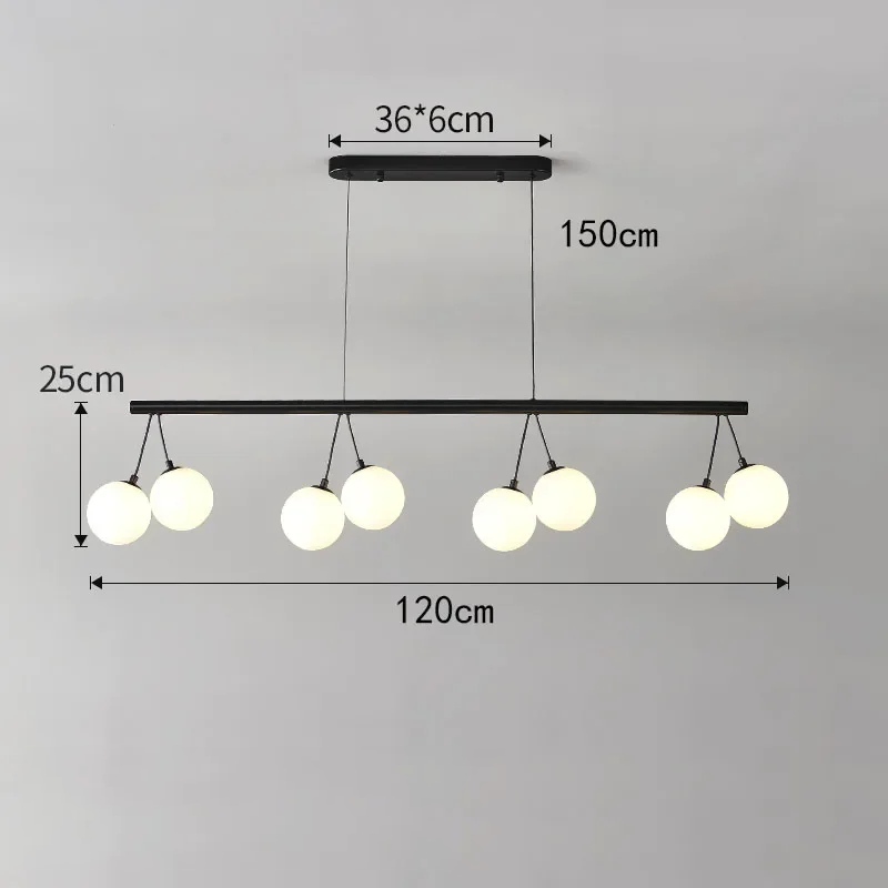 Glas Kugel Pendelleuchte