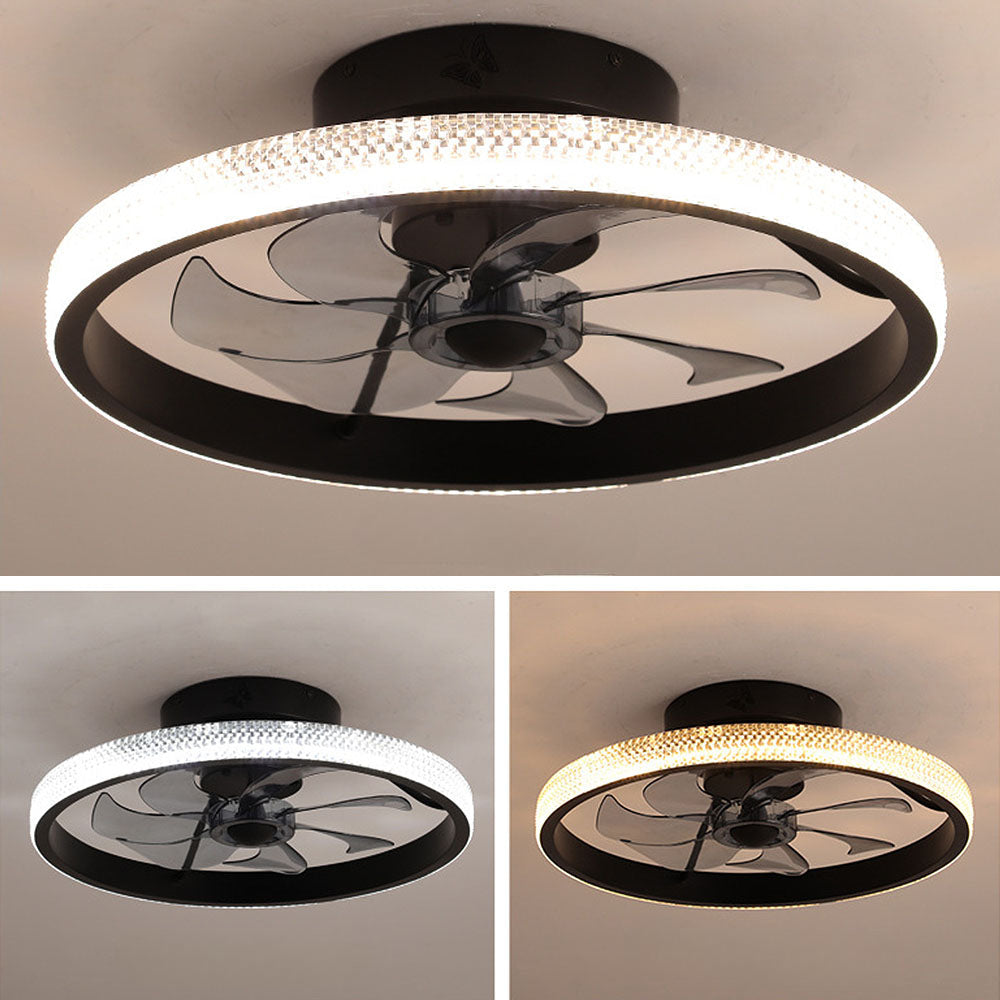 Smarter LED-Deckenventilator mit Fernbedienung