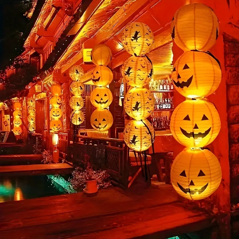 Halloween Papier Laternen