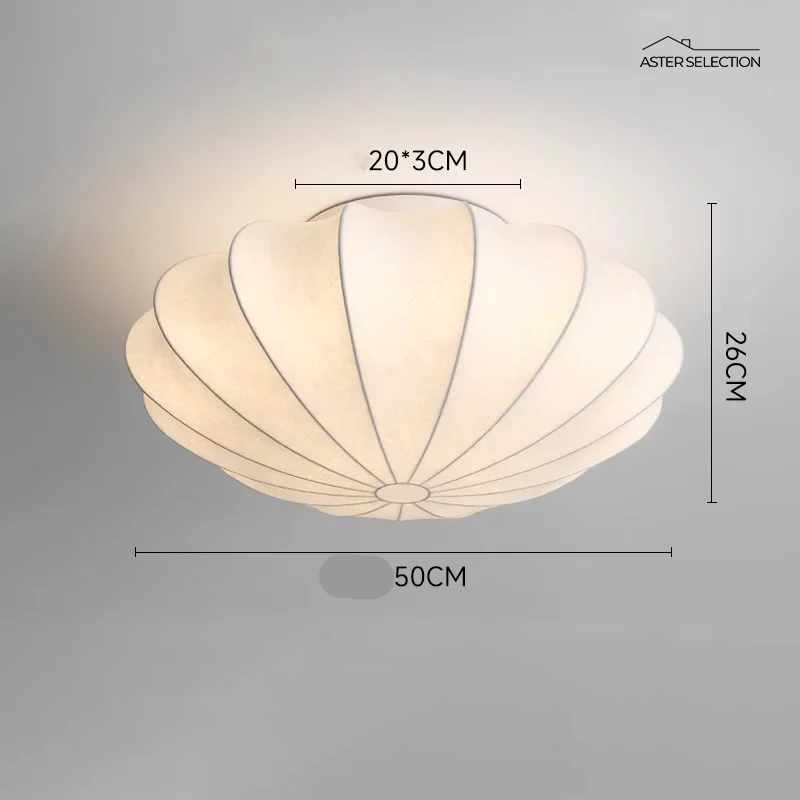 Designer Seiden Deckenleuchte-Aster Selection