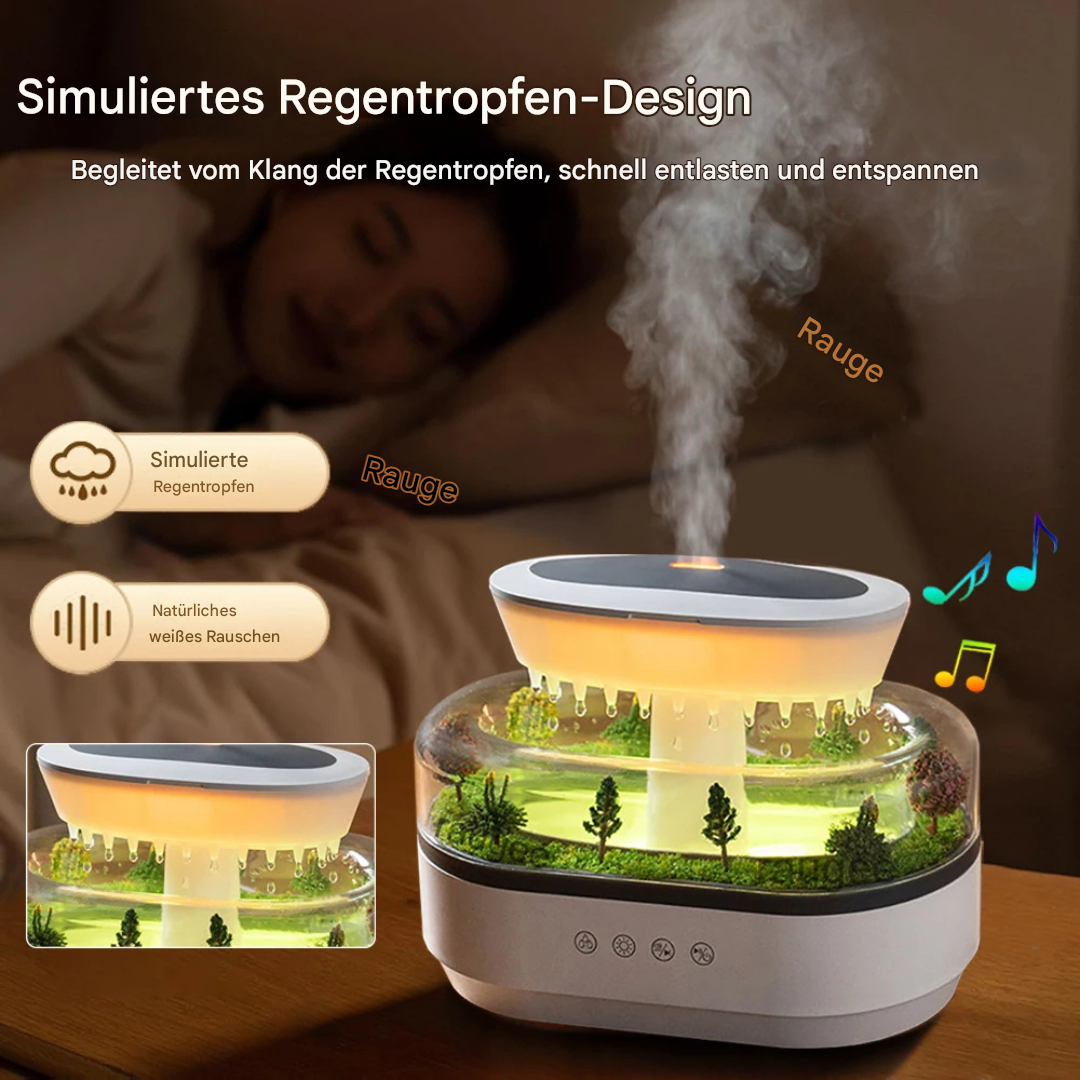 Stylish LED aroma humidifier