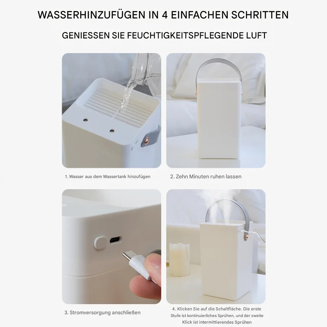 USB aroma diffuser with large capacity tank