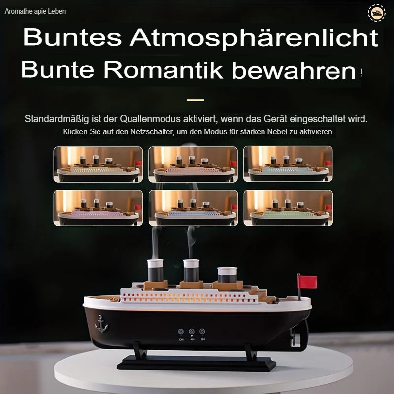 Cruise ship humidifier
