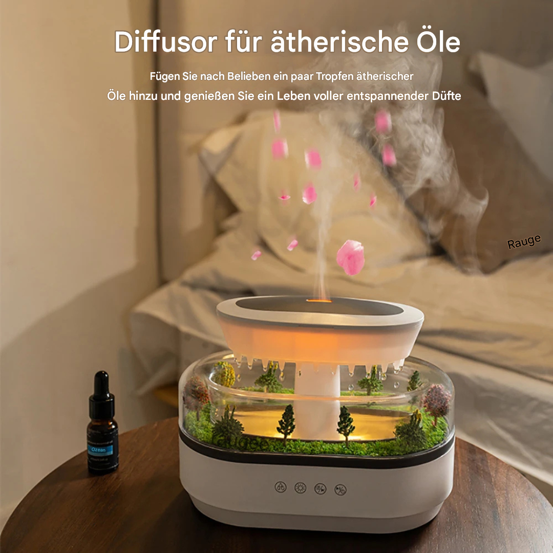 Stylish LED aroma humidifier