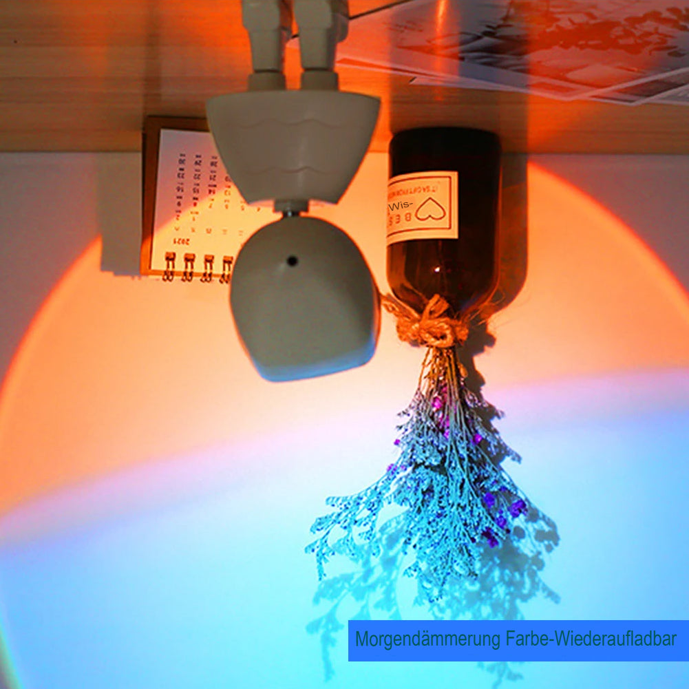 LED-Sunset-Lampe – Traumhafte Projektionen für gemütliche Abende-Aster Selection