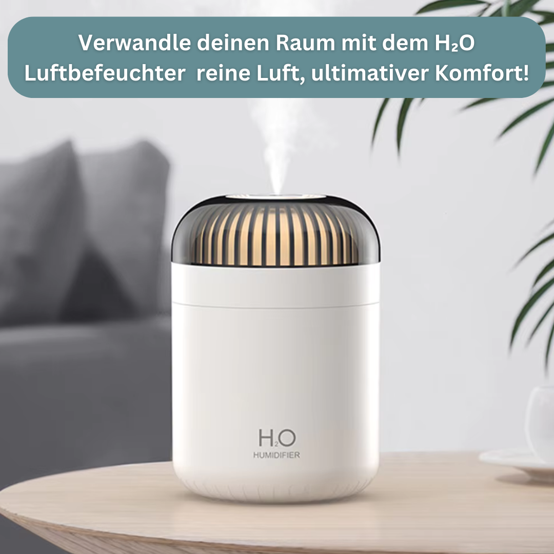 Portable 500ml LED Mini Humidifier – For Home, Office & On the Go