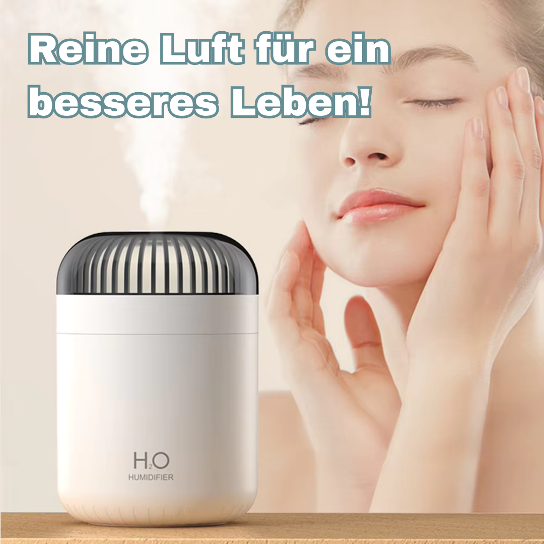 Portable 500ml LED Mini Humidifier – For Home, Office & On the Go