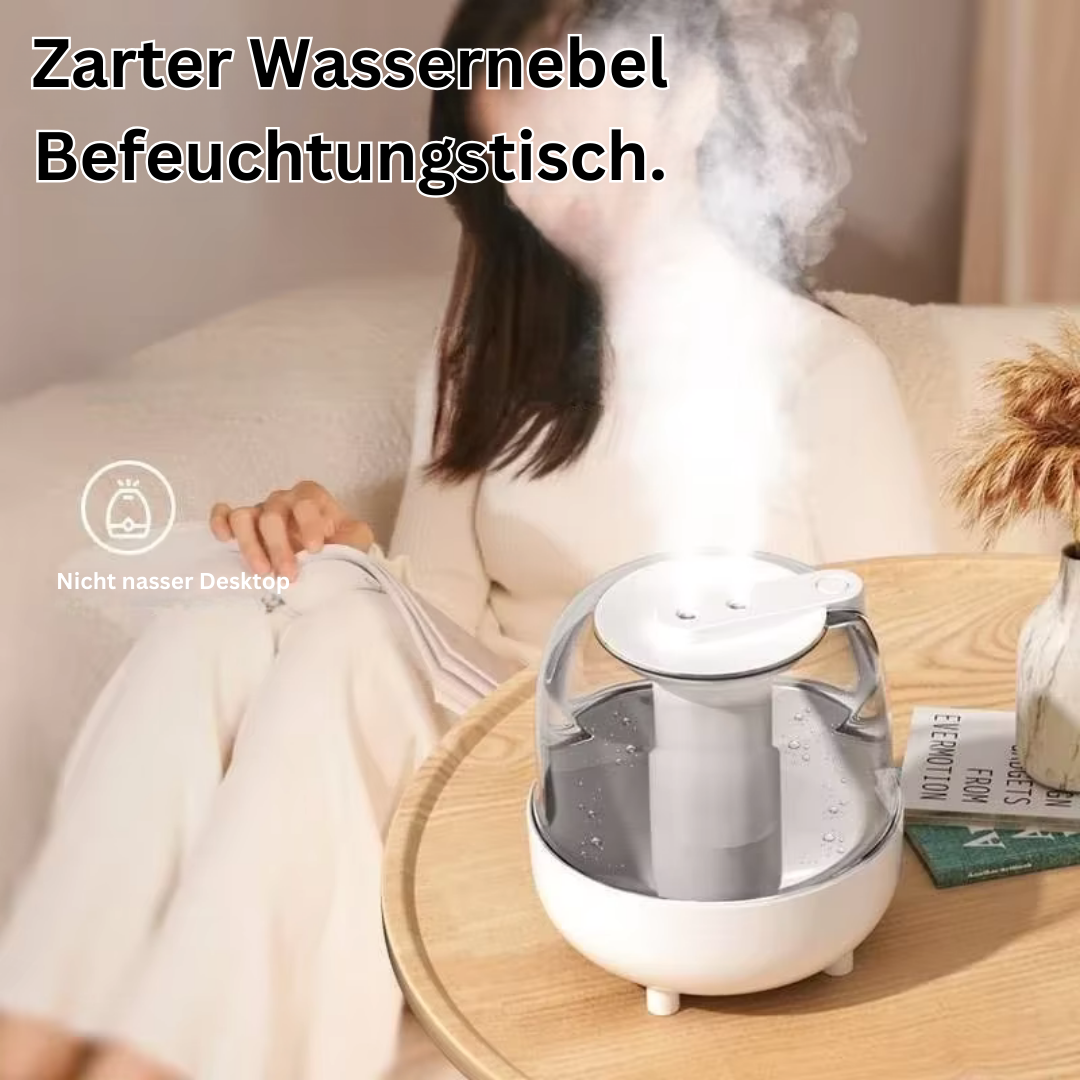 Leistungsstarker 5L Luftbefeuchter – Ultraschall-Technologie für optimale Luftfeuchtigkeit