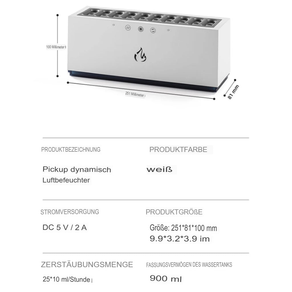 Music-Synchronized RGB Humidifier