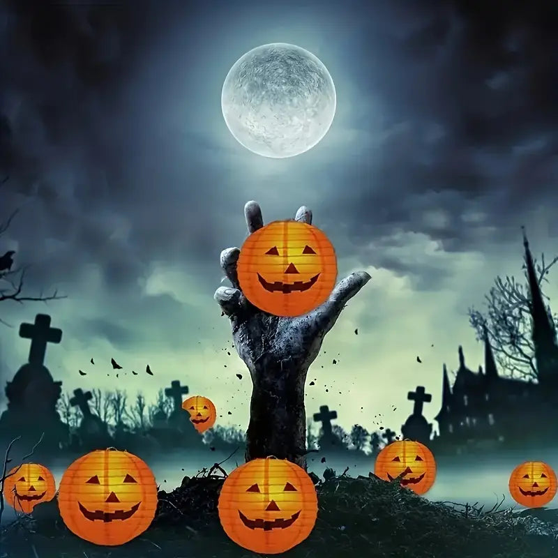 Halloween Papier Laternen