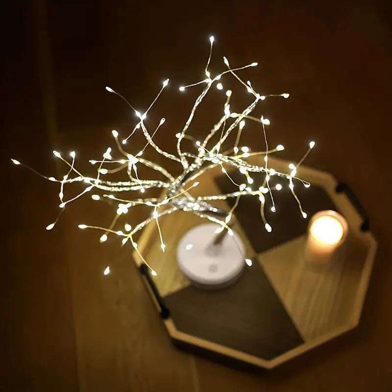 LED Bonsai Tischlampe für Weihnachten