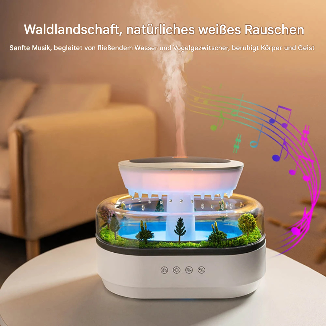Stylish LED aroma humidifier