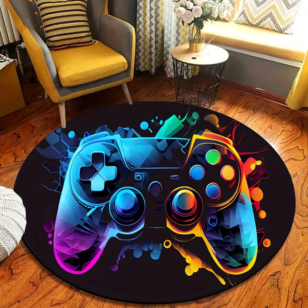 Gaming carpet in gamepad design