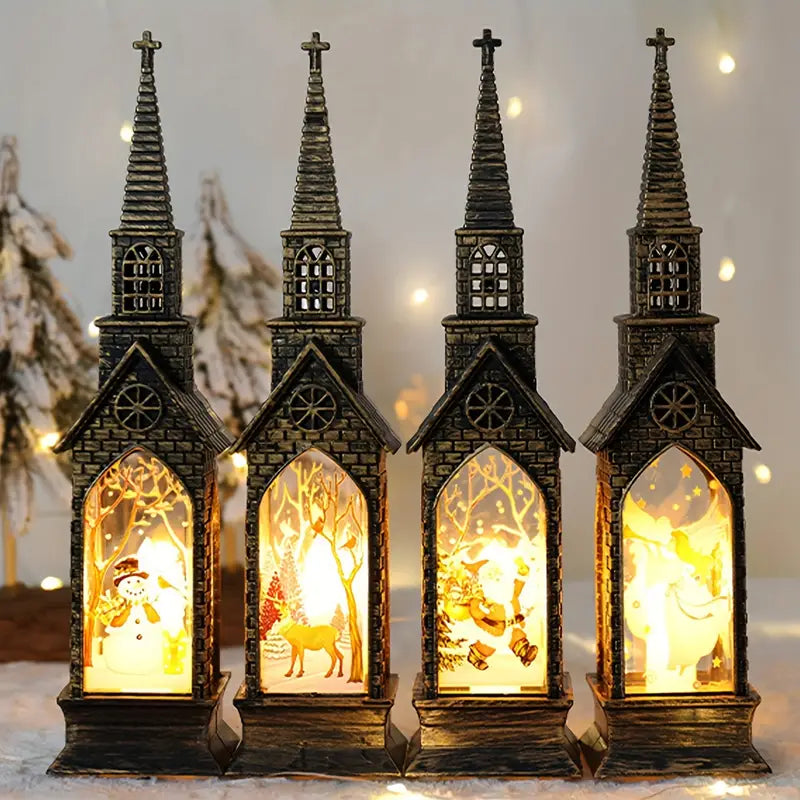 LED Weihnachtskerzen 4er-Set