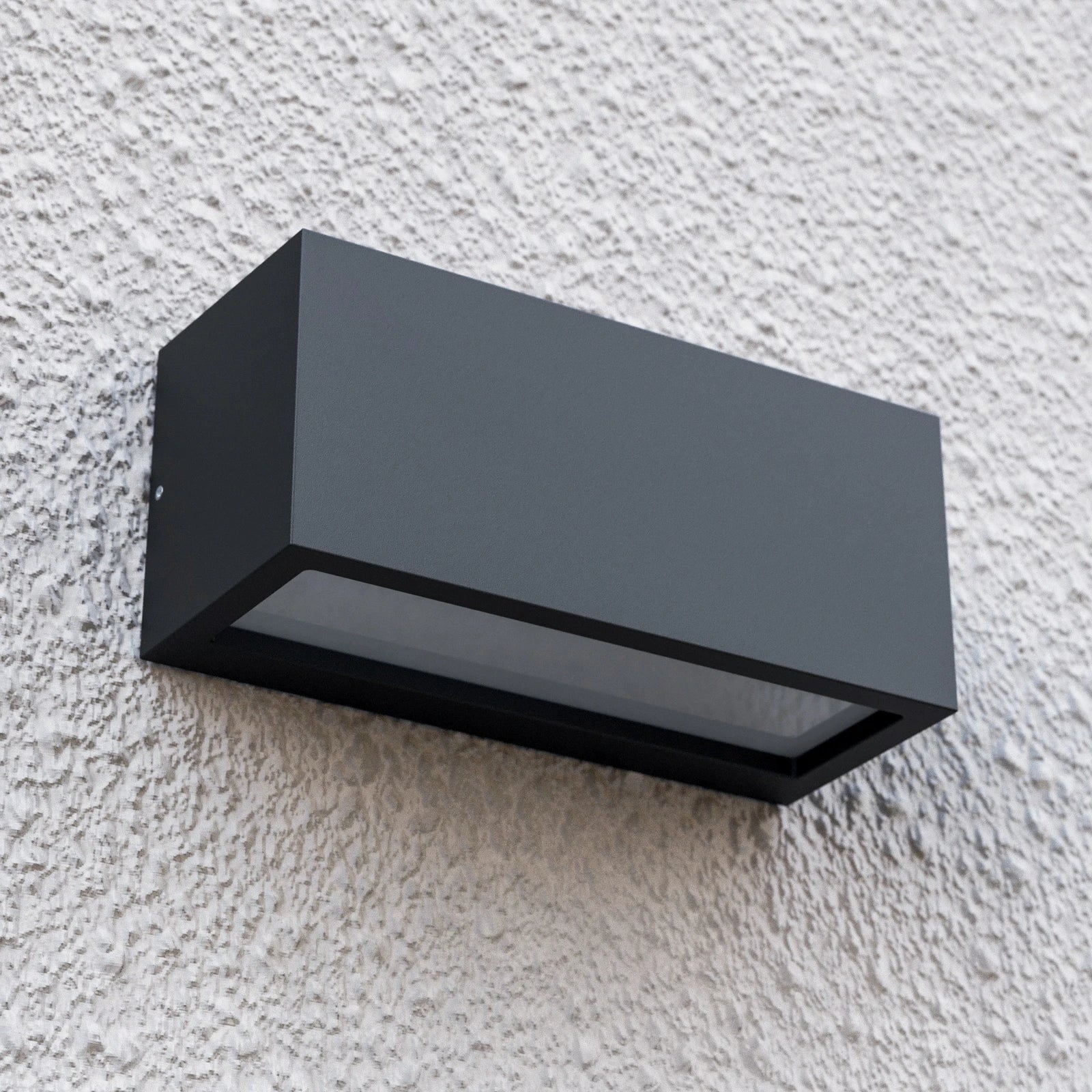 Geometrische Wandleuchte mit Auf- und Abwärtsbewegung