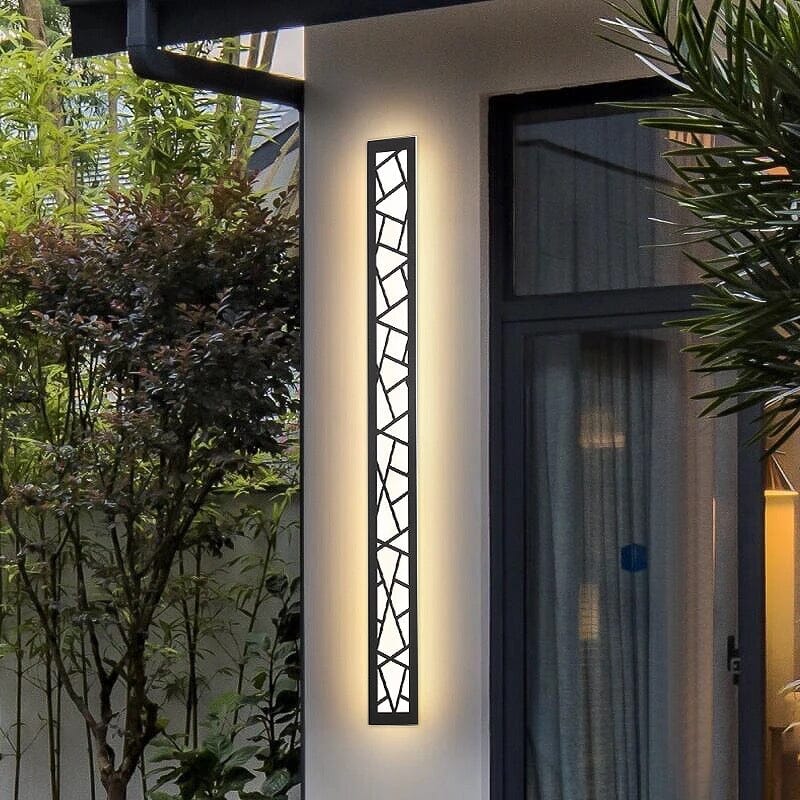LED-Außenwandleuchte mit modernem Design