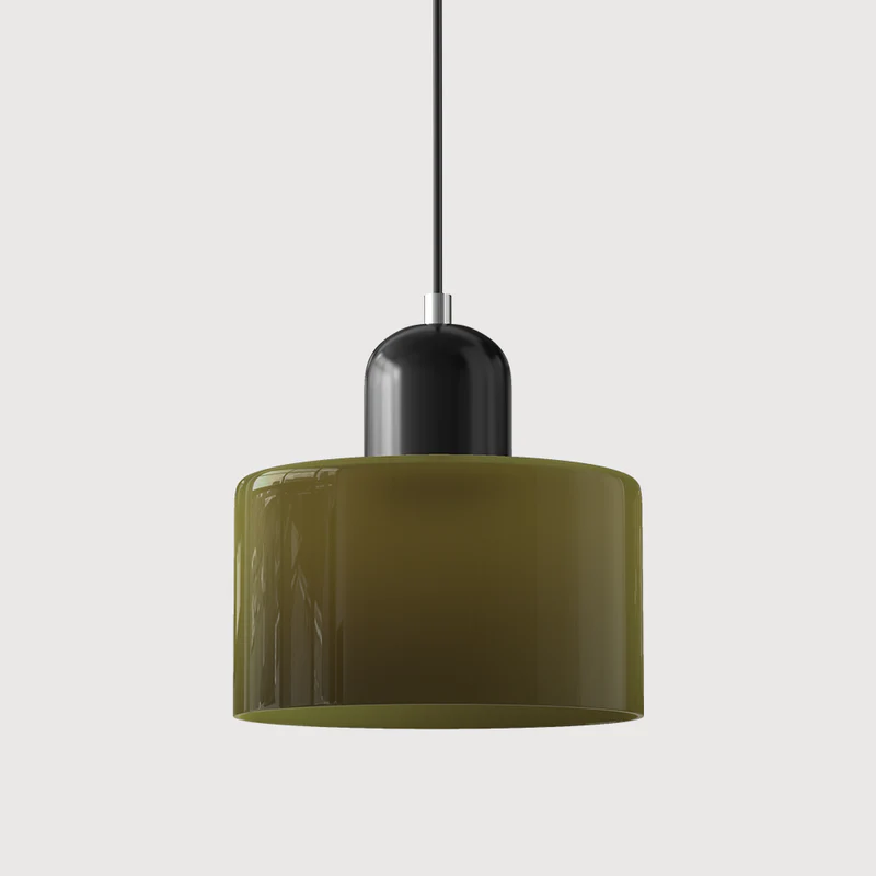 Bauhaus Kugelglas-Pendelleuchte