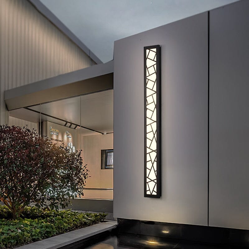 LED-Außenwandleuchte mit modernem Design