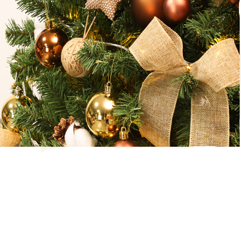 Canelle Künstlicher Weihnachtsbaum im nordischen Baumwollstil