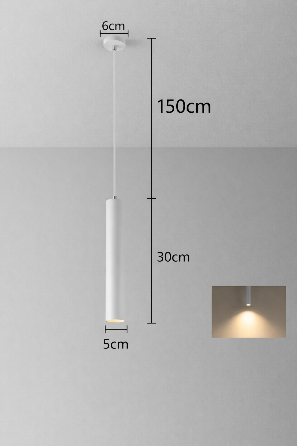 Aster Maison | Aluminium LED Kabel Pendelleuchte
