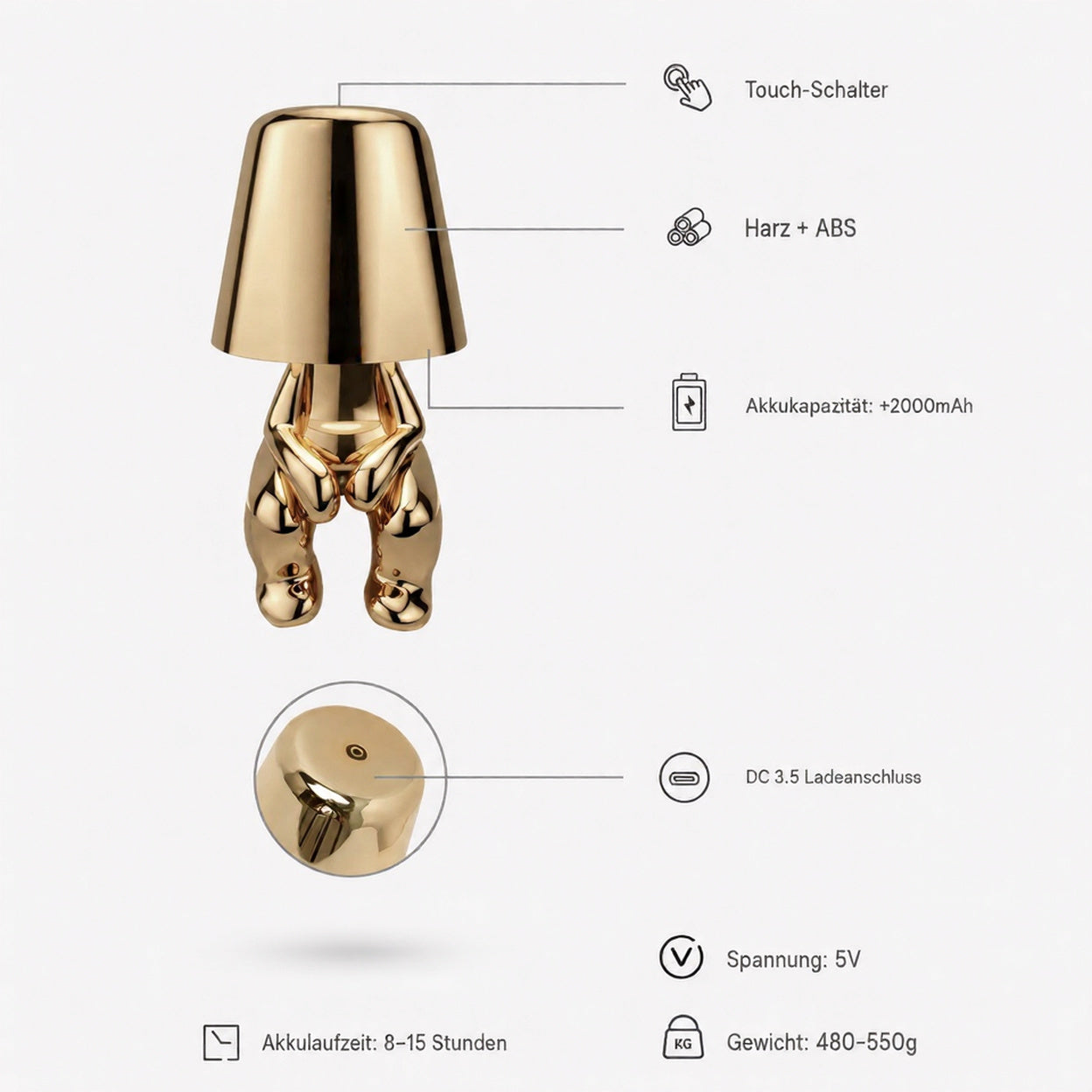 Lampe – Verspieltes Lichtobjekt für moderne & kreative Wohnräume