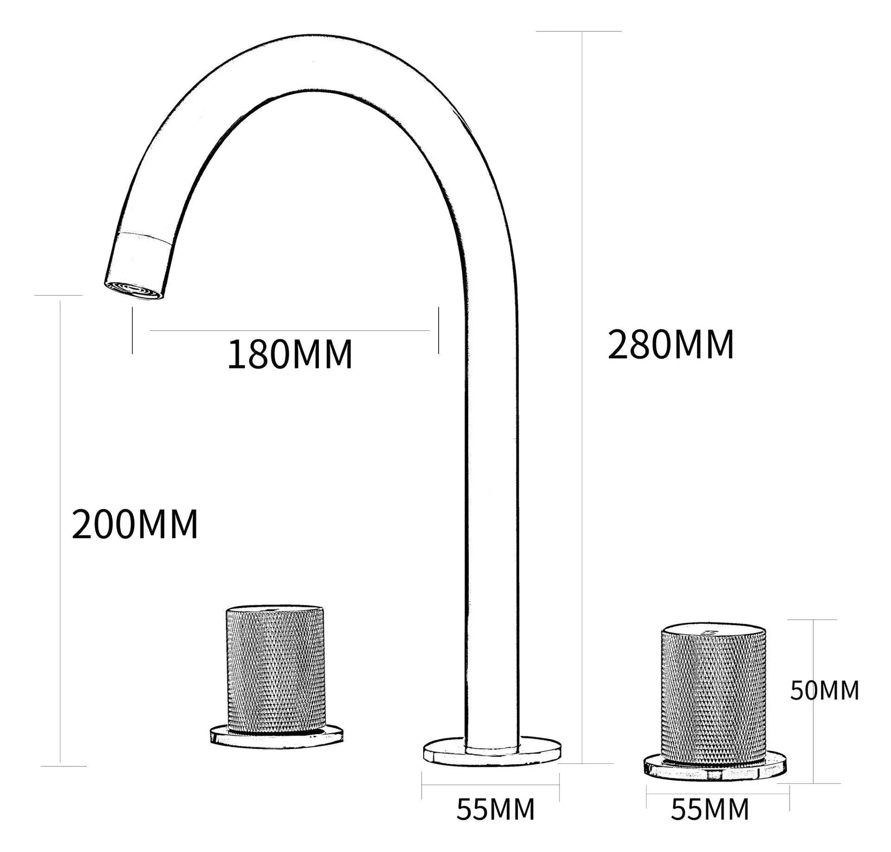AquaNova washbasin faucet