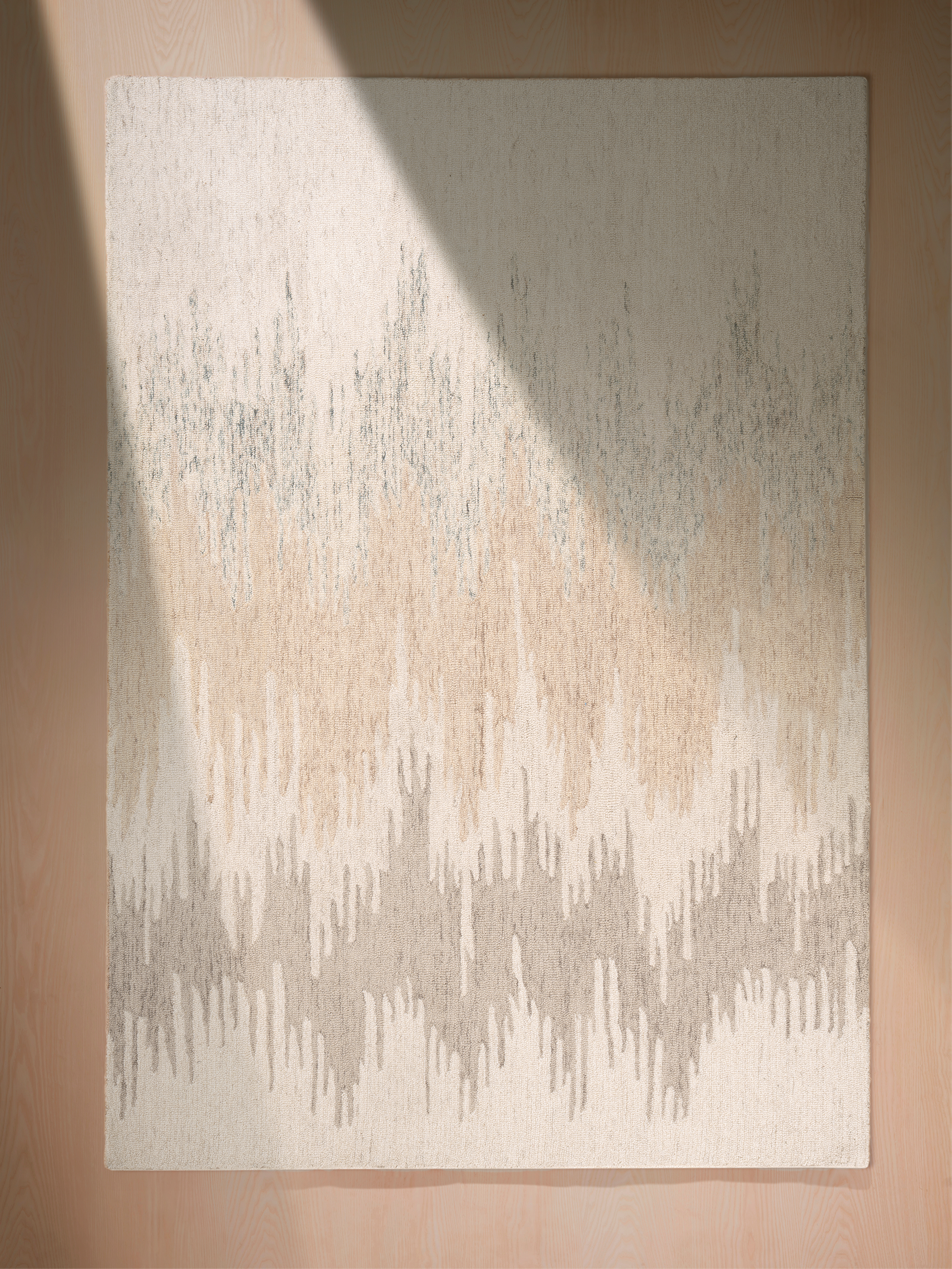 Wollteppich 160x230 200x300 aus Wolle für Wohnzimmer Schlafzimmer