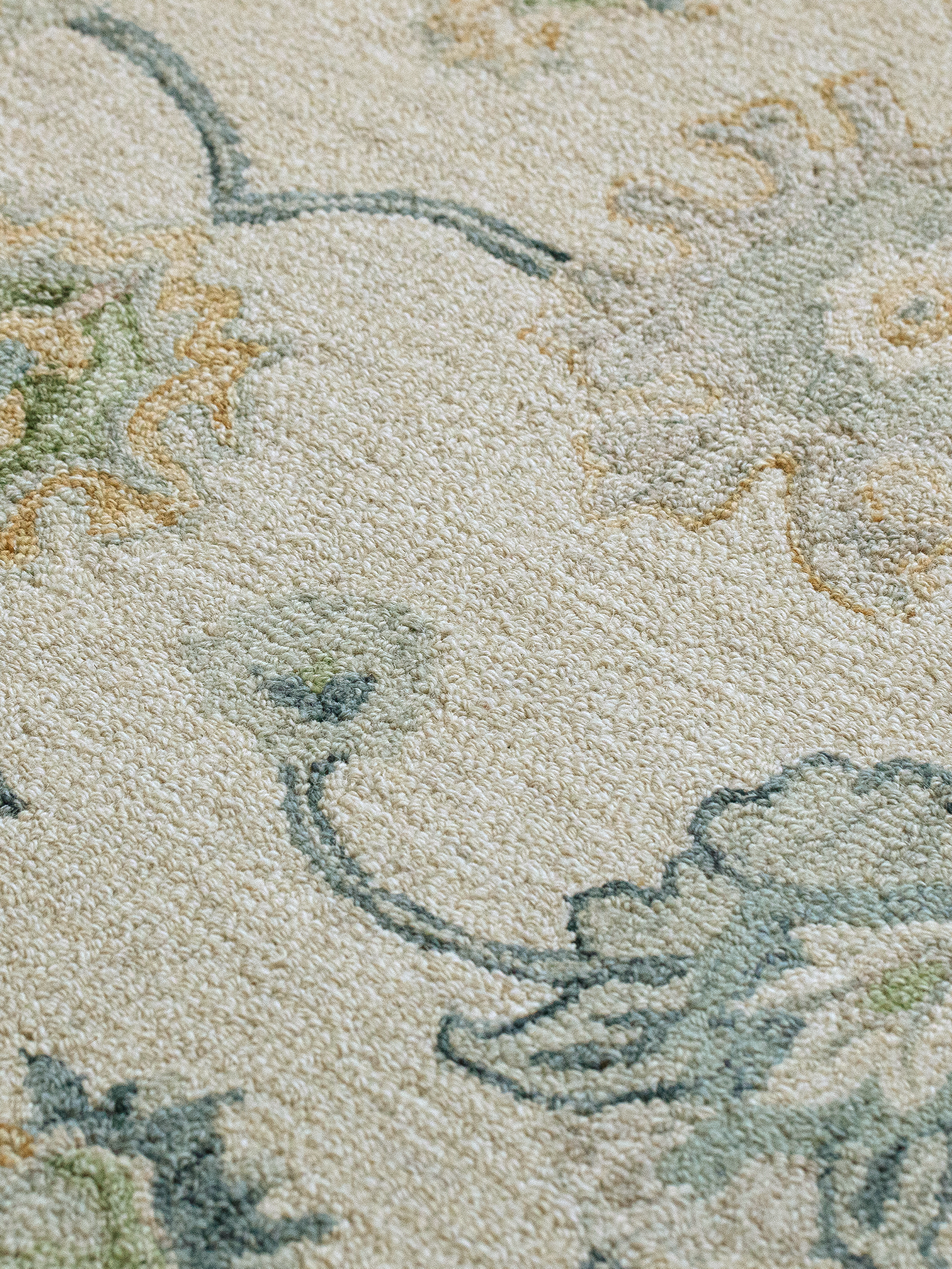 Blauer Wollteppich 160x230 200x300 für Wohnzimmer und Schlafzimmer