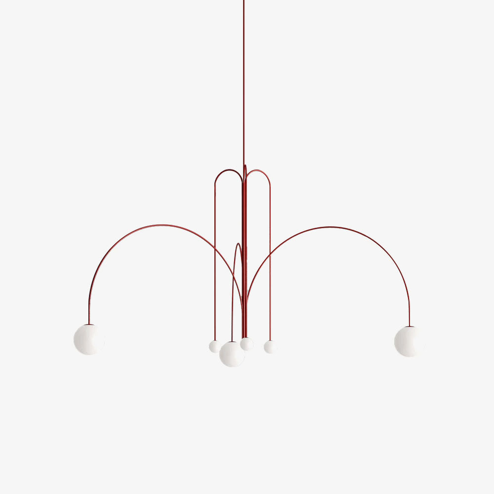 Plafonnier d'art lumineux moderne