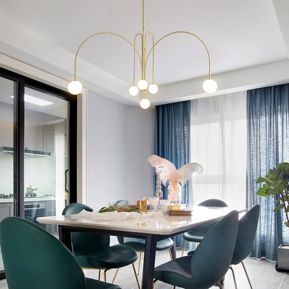 Plafonnier d'art lumineux moderne