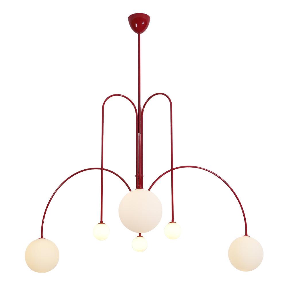 Plafonnier d'art lumineux moderne