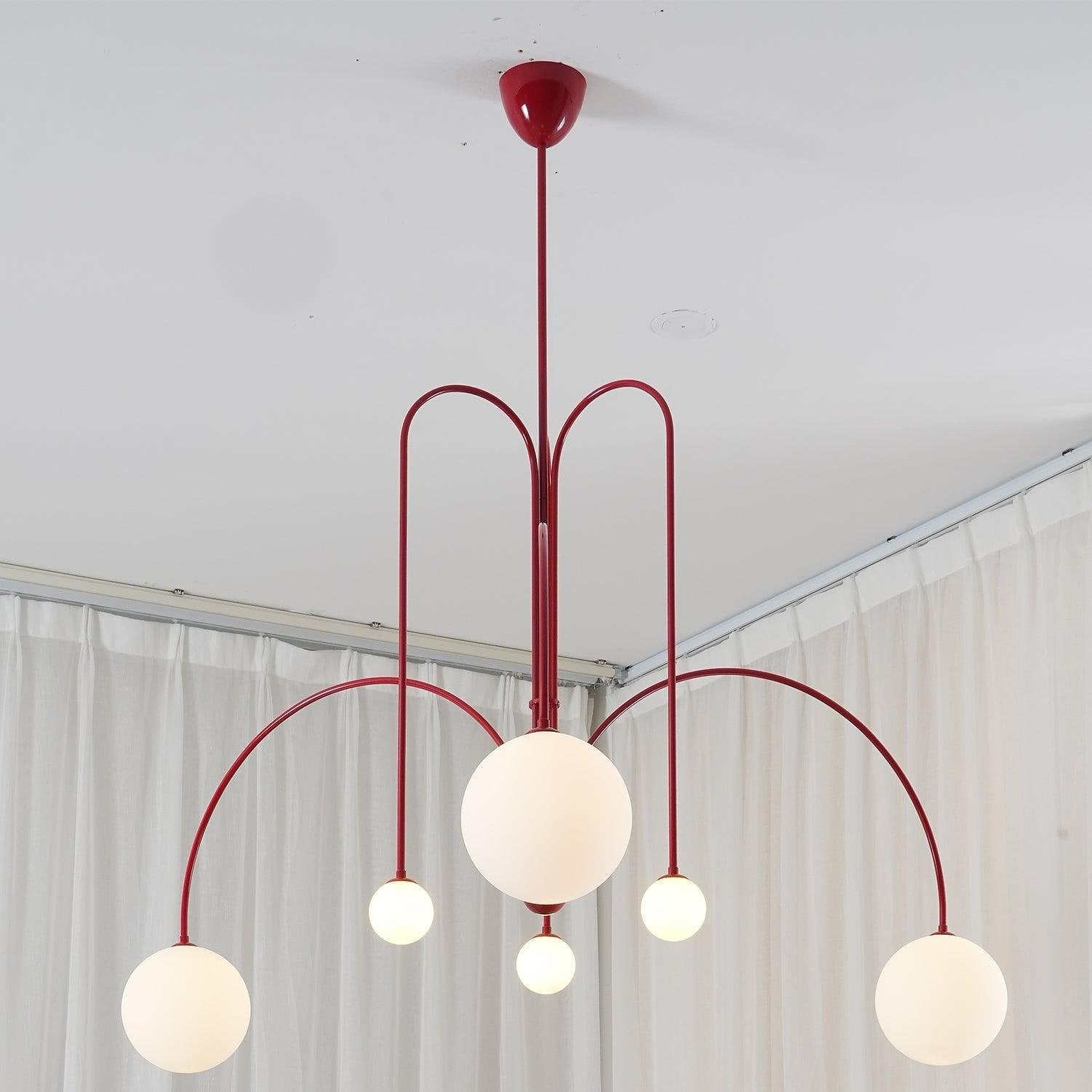 Plafonnier d'art lumineux moderne