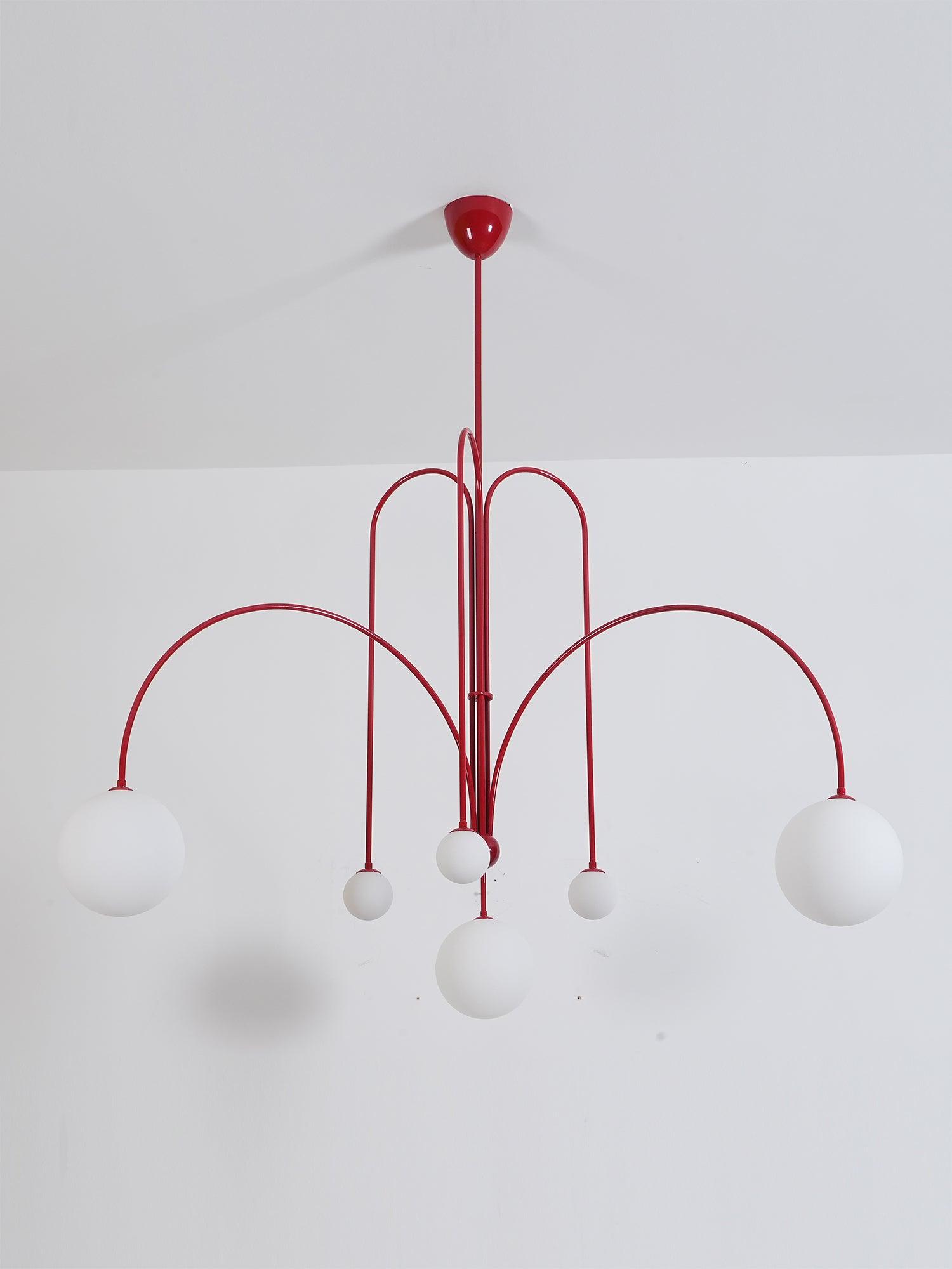 Plafonnier d'art lumineux moderne