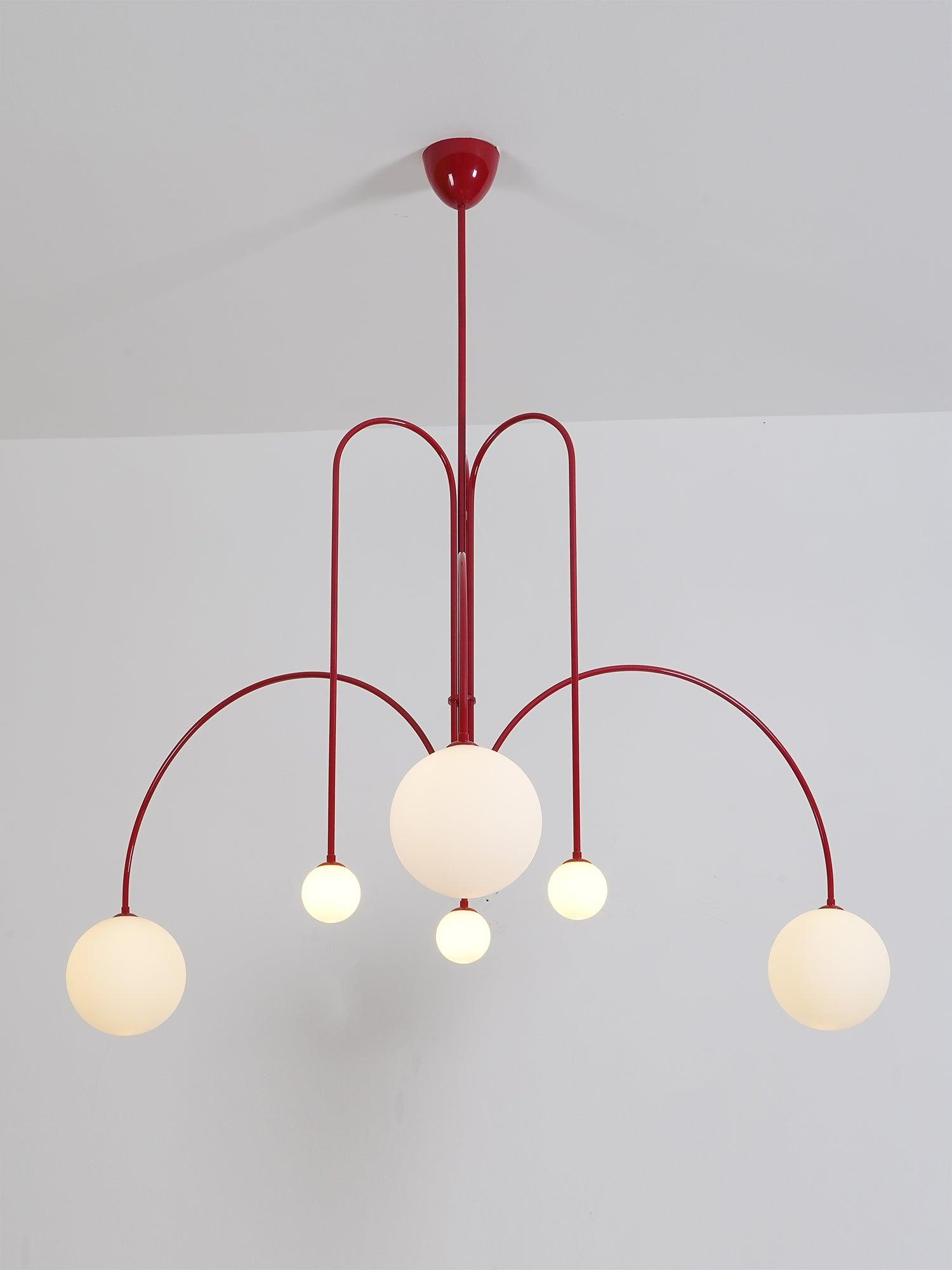 Plafonnier d'art lumineux moderne