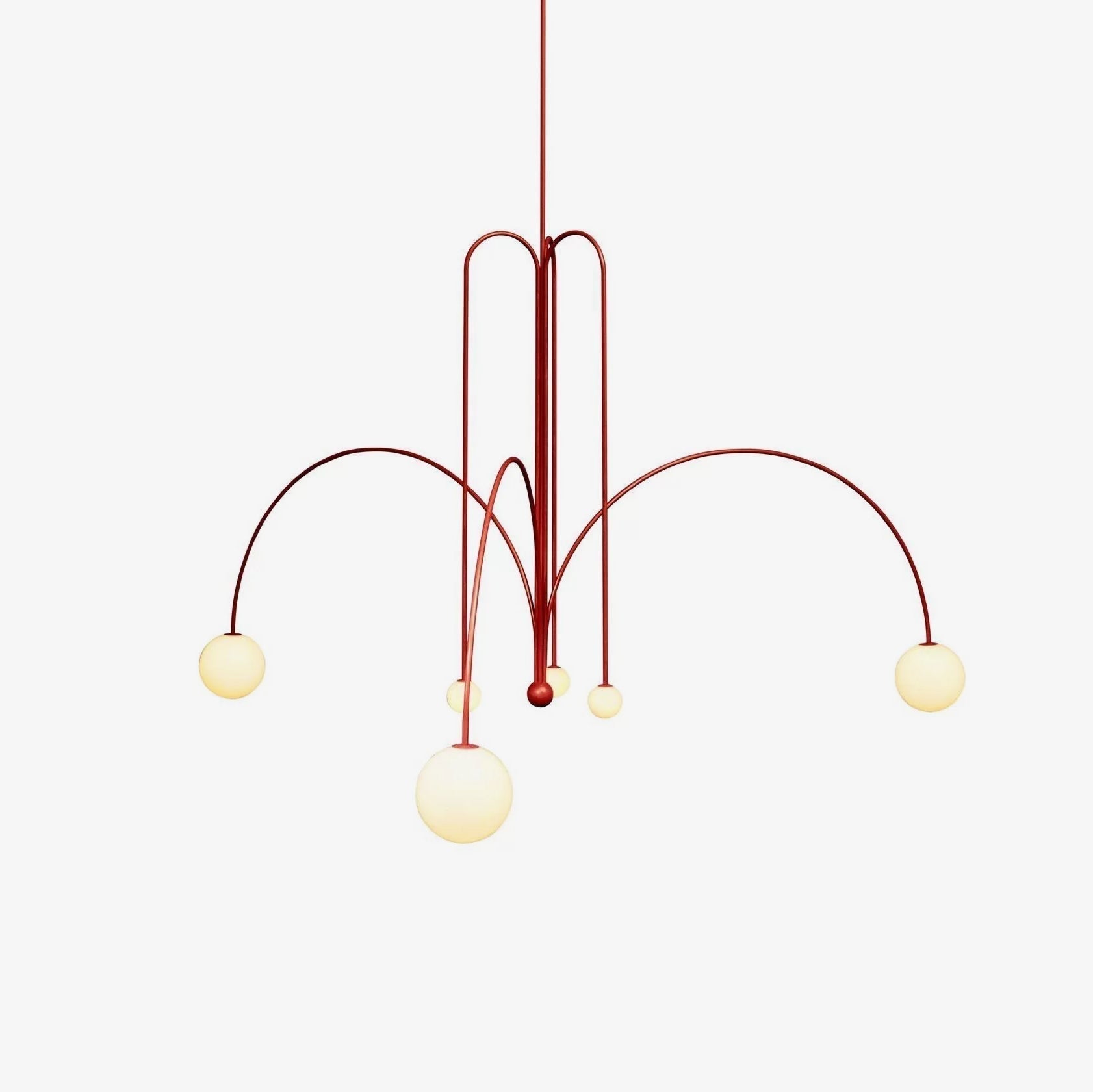 Plafonnier d'art lumineux moderne
