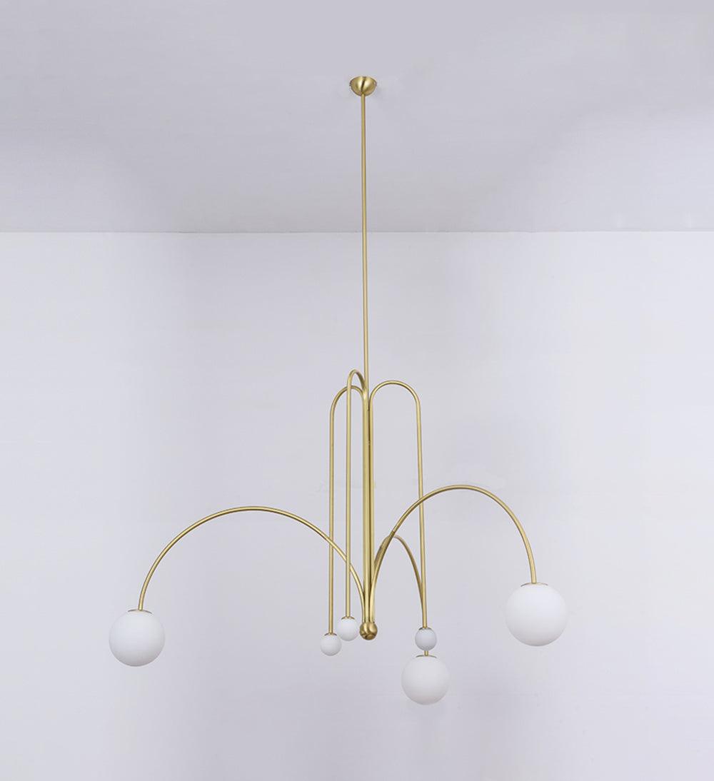 Plafonnier d'art lumineux moderne