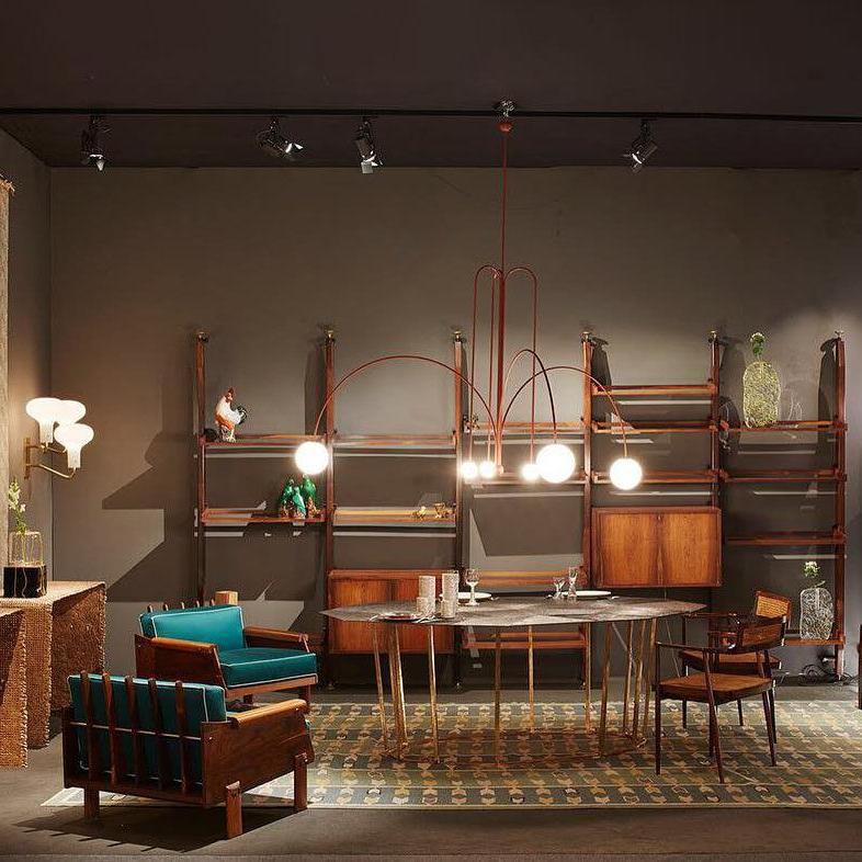 Plafonnier d'art lumineux moderne