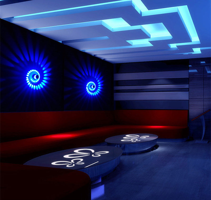 Dimm- & farbwechselbare LED-Deckenlampe – Mehrfarbige Lichtstimmungen auf Knopfdruck-Aster Selection