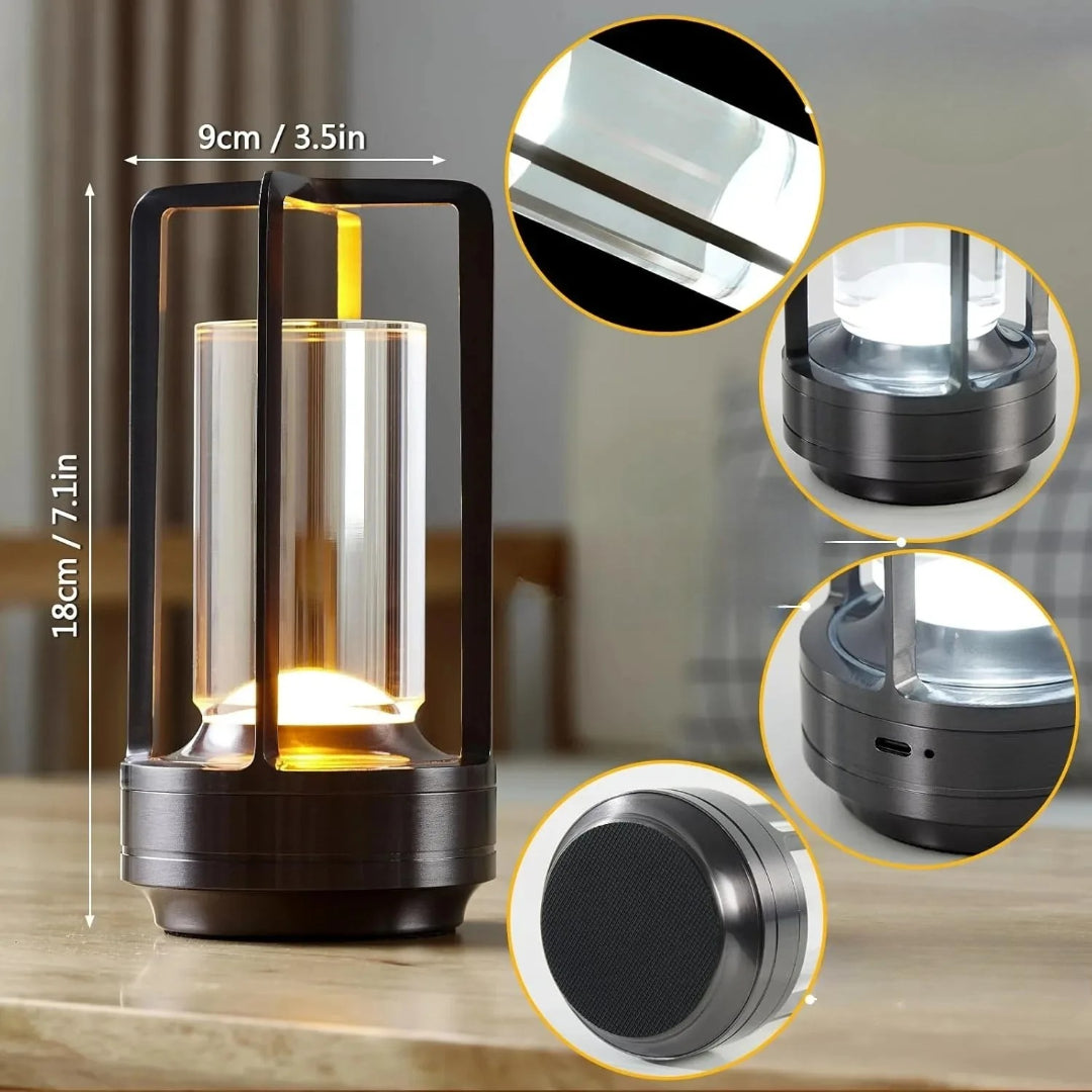 Moderne wiederaufladbare LED-Touch-Tischleuchte